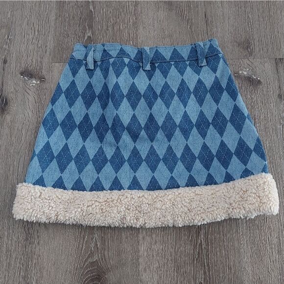 POSTER GRL Classy Act Denim Mini Skirt S - Picture 3 of 7